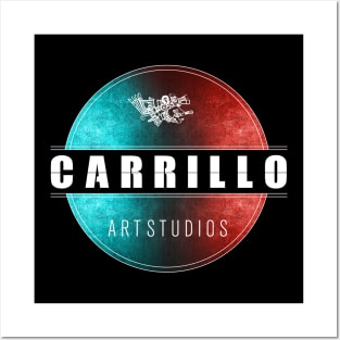 carrillo art studios logo Posters and Art